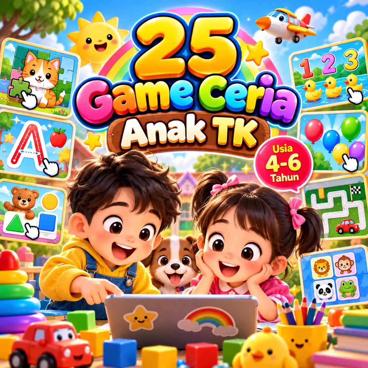 25 GAMES CERIA ANAK TK
