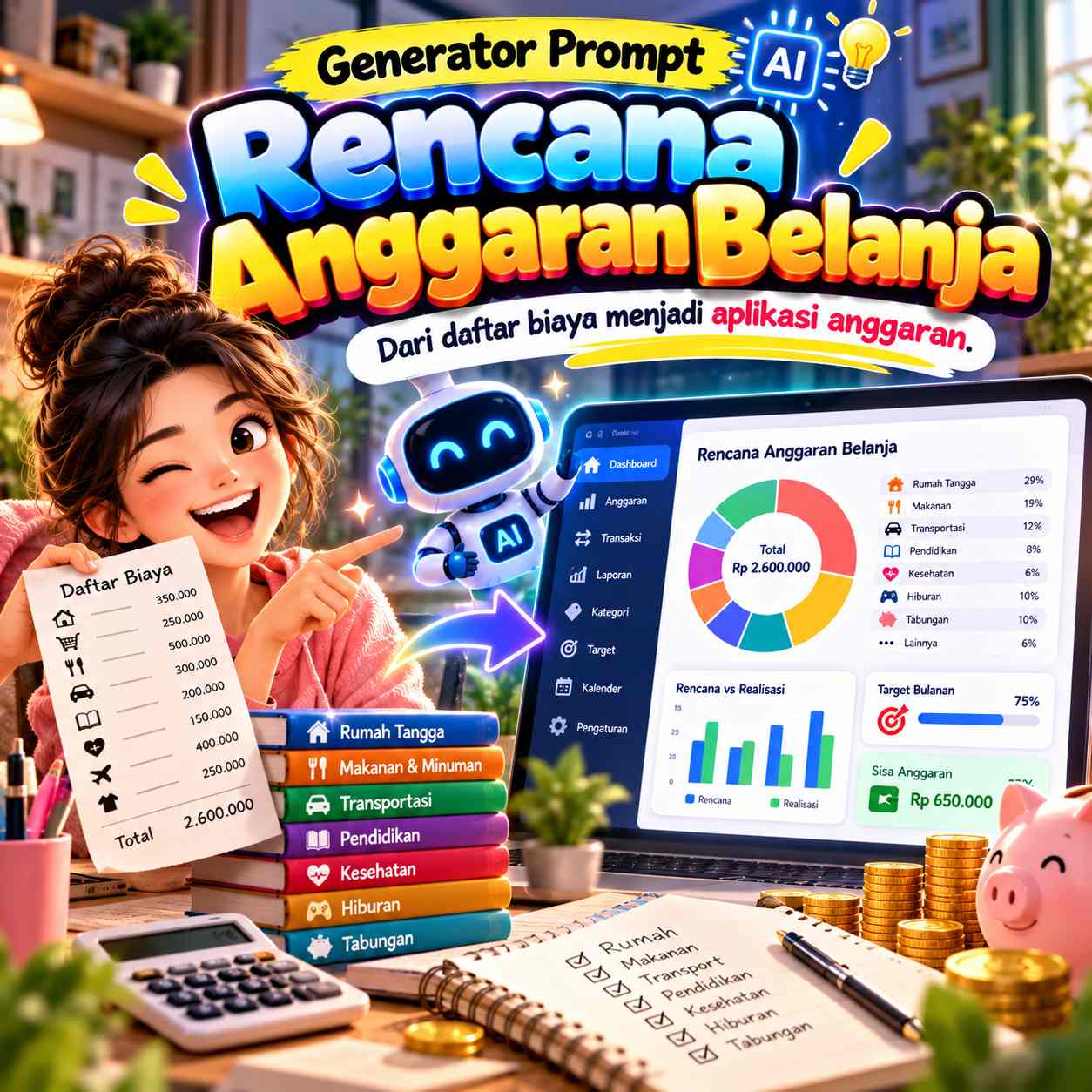 Generator Prompt Rencana Anggaran Belanja