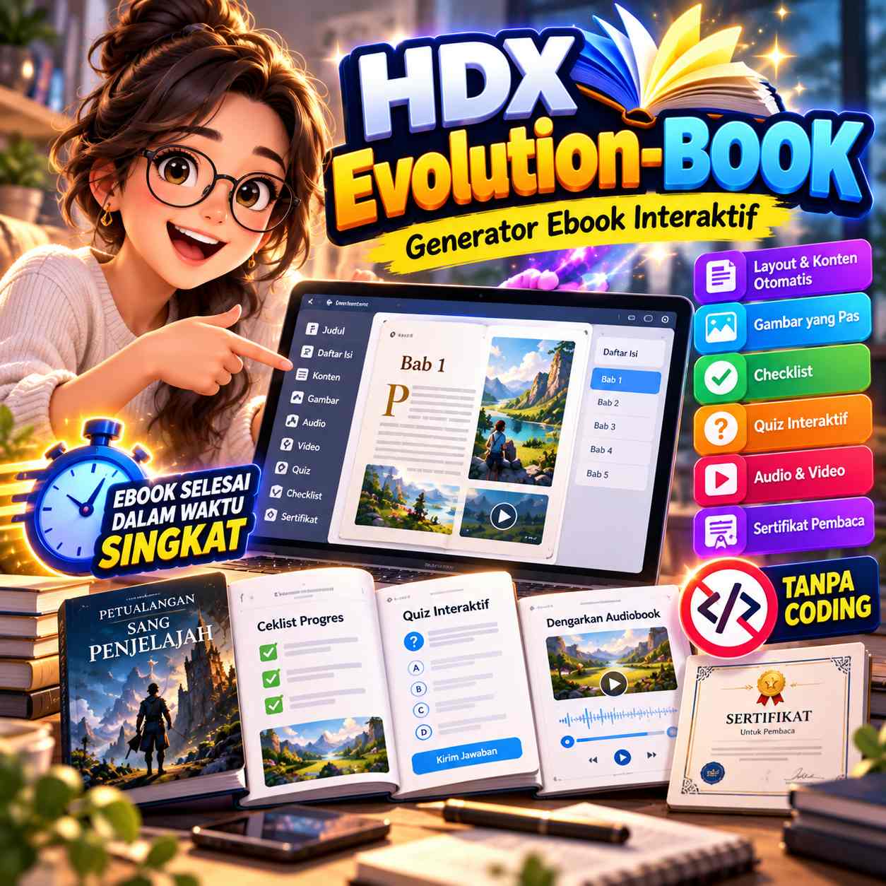 HDX Evolution-Book