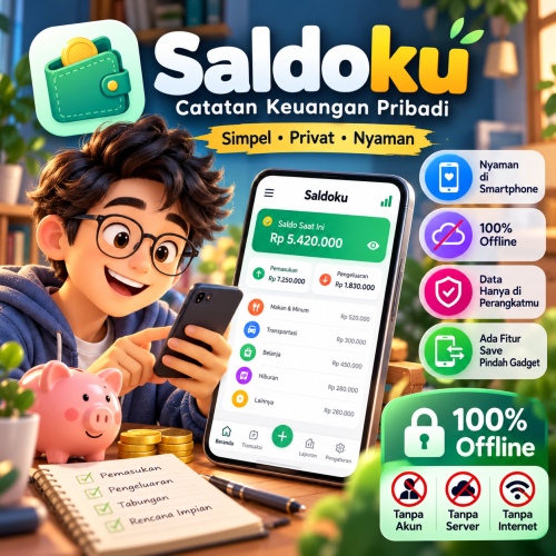 SALDOKU : Catatan Keuangan Pribadi