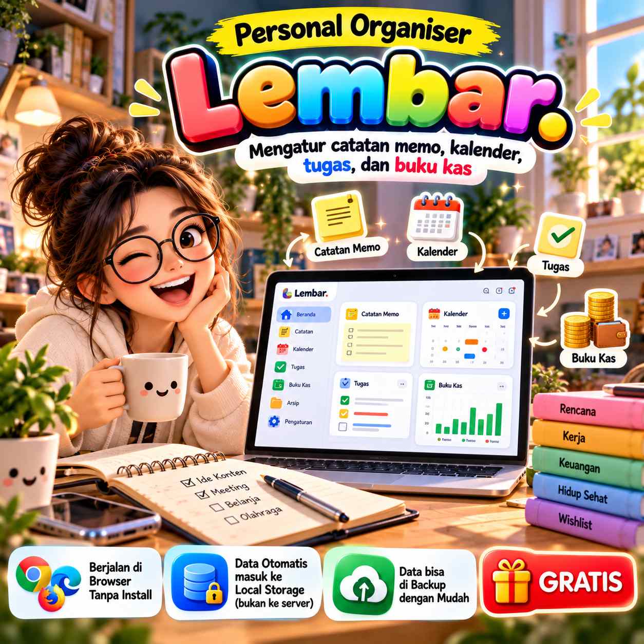 Personal Organiser: Lembar.