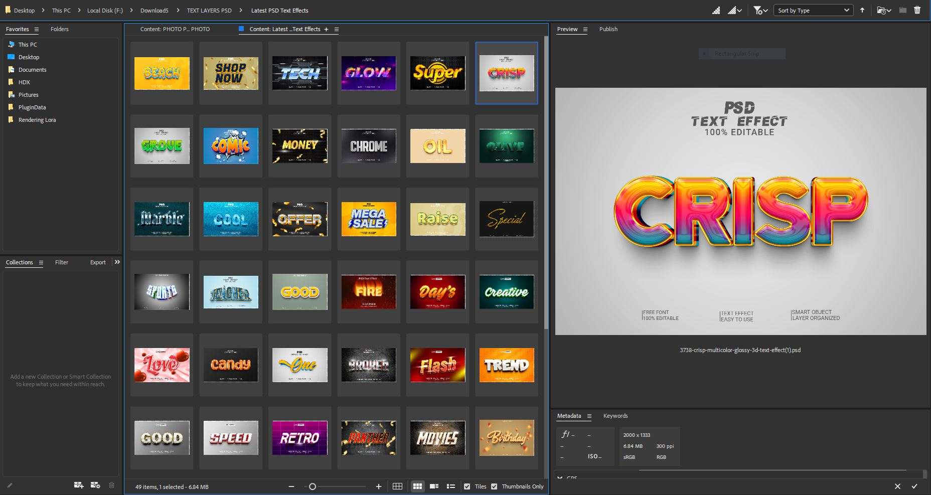 text effects