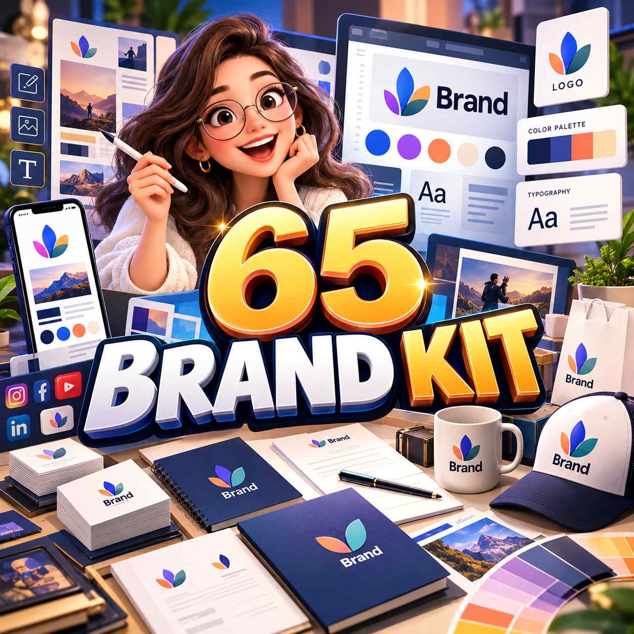 65 BRAND KIT untuk UMKM