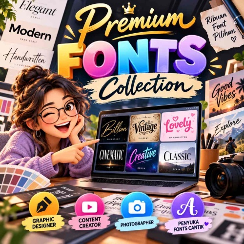 Premium Fonts Collection
